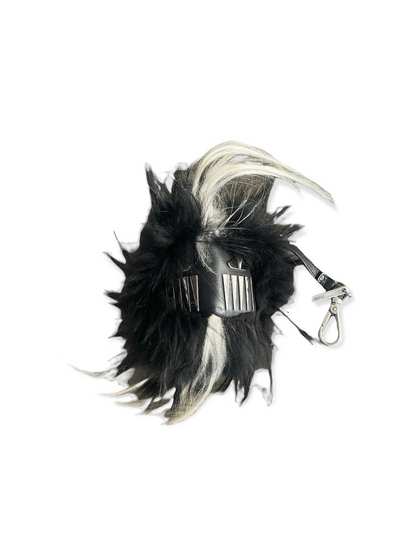 FENDI Black Monster Bag/Key Charm