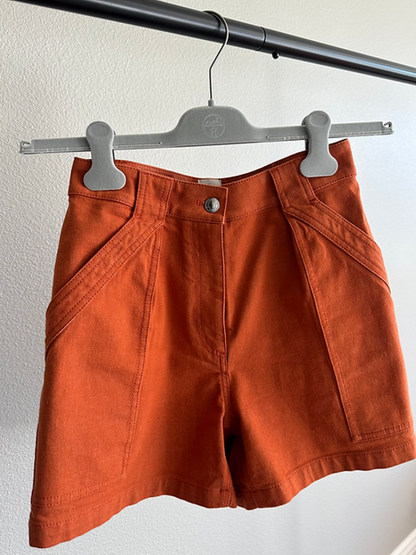 HERMES Shorts in Stretch Denim