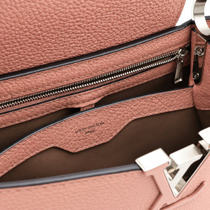 Louis Vuitton Taurillon Leather Capucines BB Bag Pink SHW