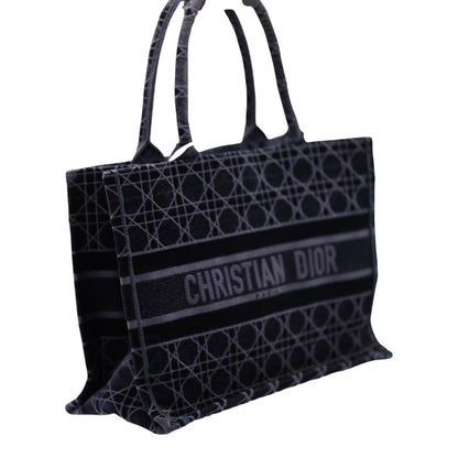 Dior Oblique Canvas Book Tote Navy