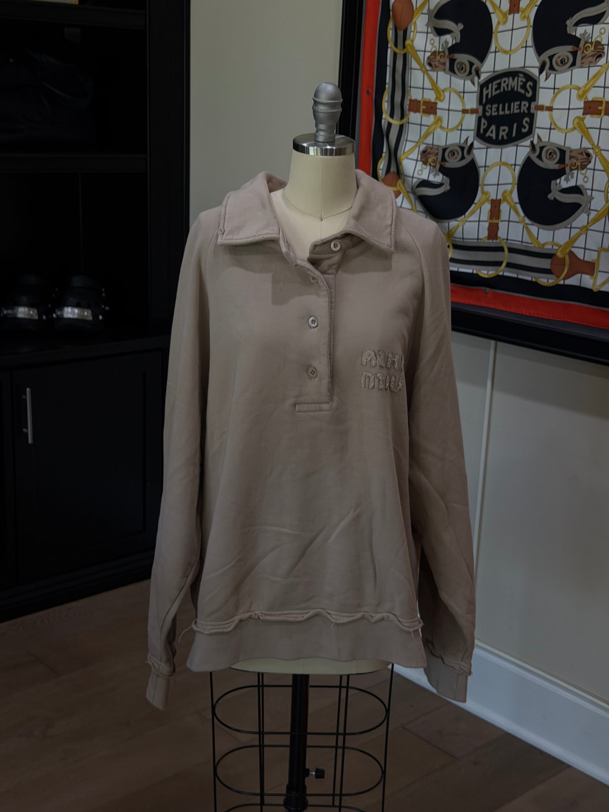 Miu Miu FW23 Logo Sweatshirt