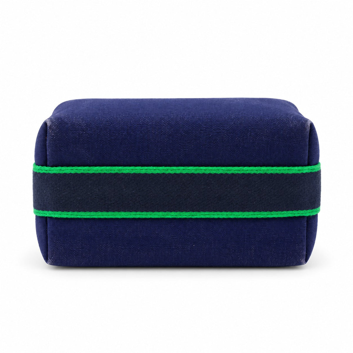 Hermès Canvas Bride-a-Brac PM Case Navy Multicolor PHW