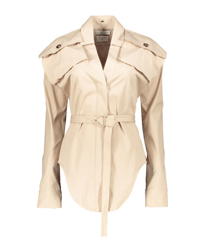 Bottega Veneta Safari Pre-Spring 2020 Beige Shirt