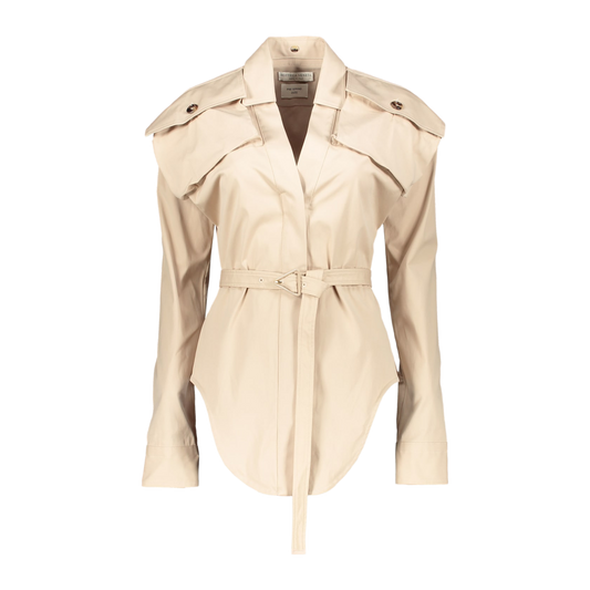 Bottega Veneta Safari Pre-Spring 2020 Beige Shirt