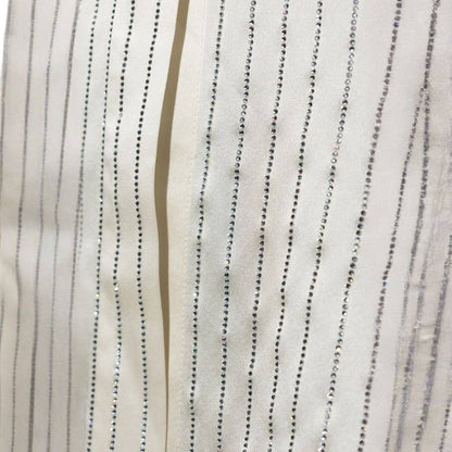 Alexander Wang Off-White Crystal Pinstripe Shirt