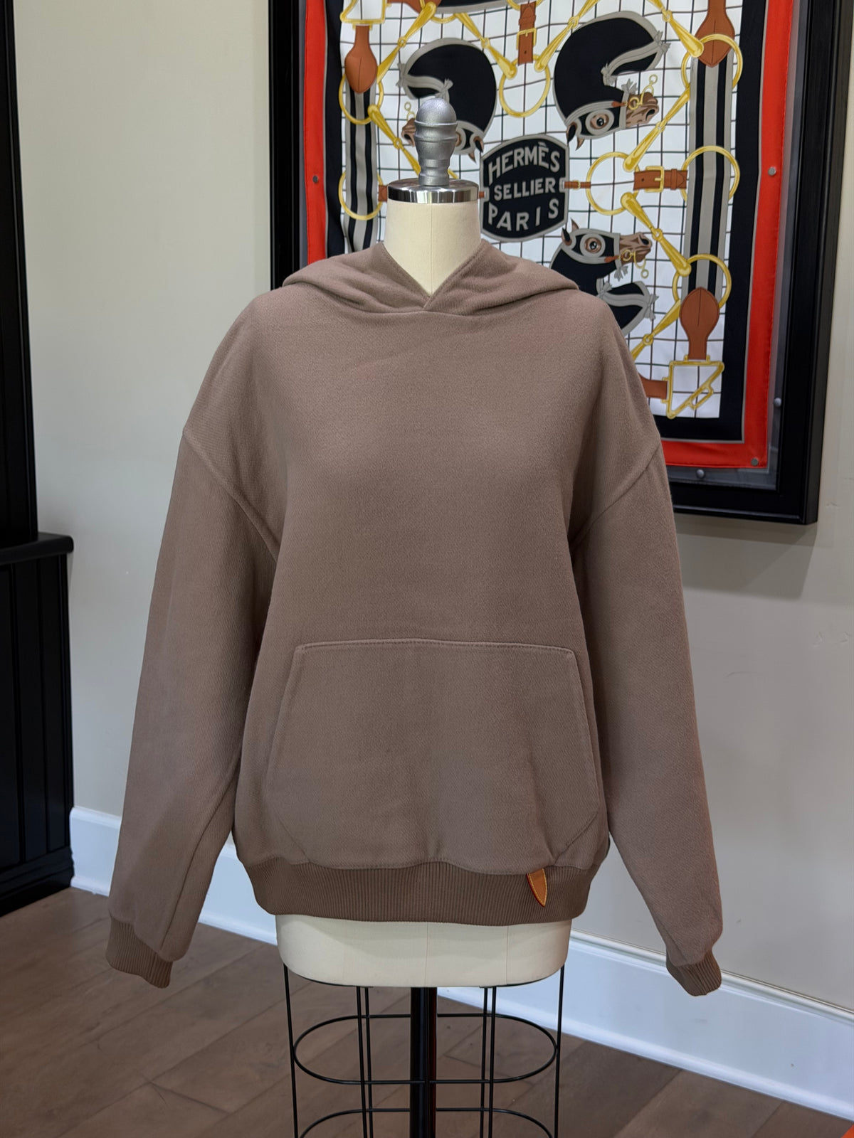 Louis Vuitton Camel Wool Hoodie