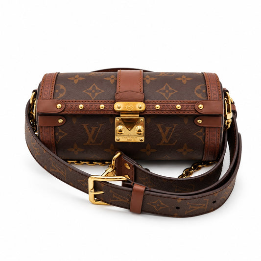 Louis Vuitton Monogram Canvas Papillon Trunk Bag GHW — Microchip version