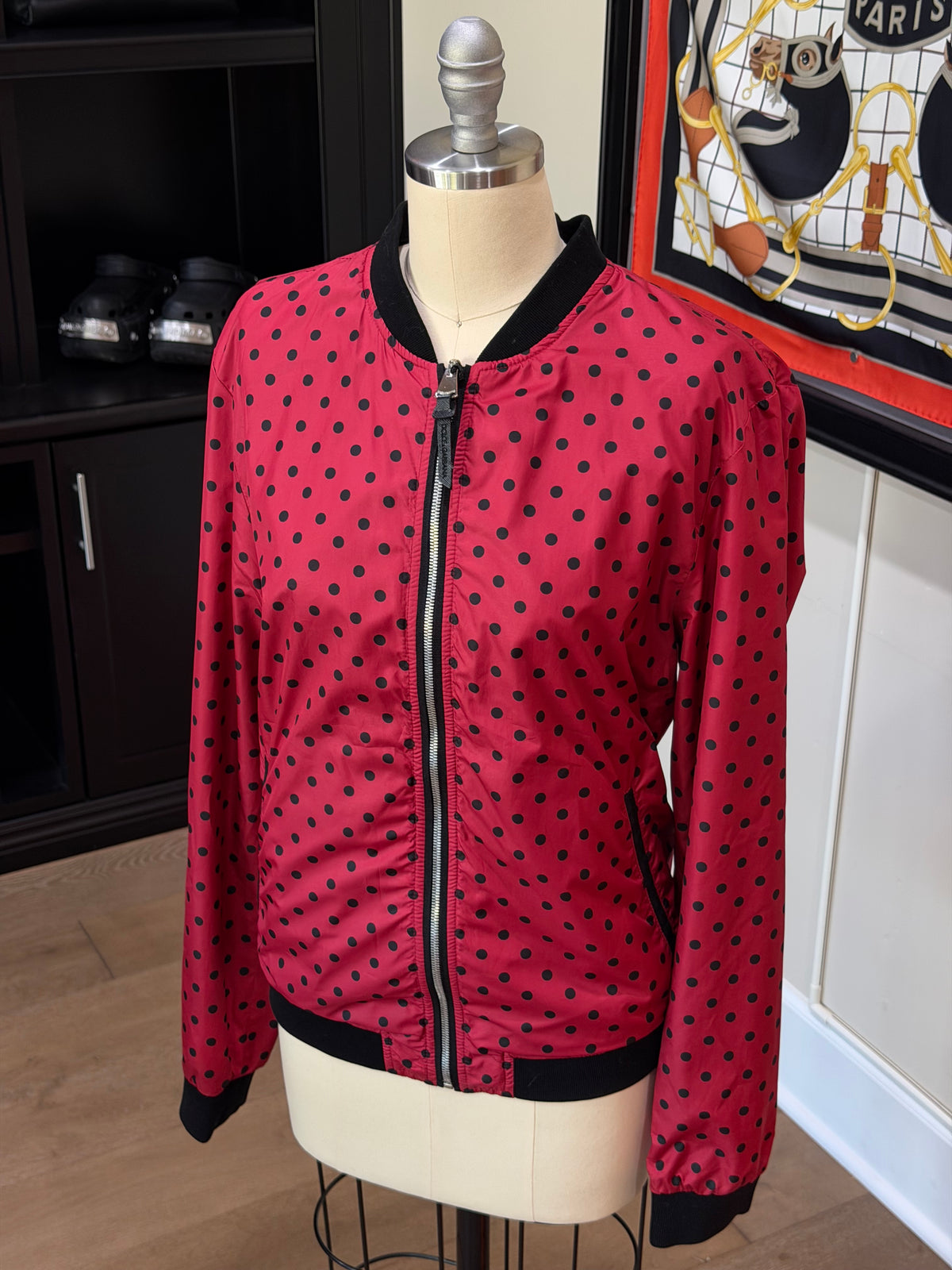 Dolce & Gabbana Reversible Polka-Dot Jacket