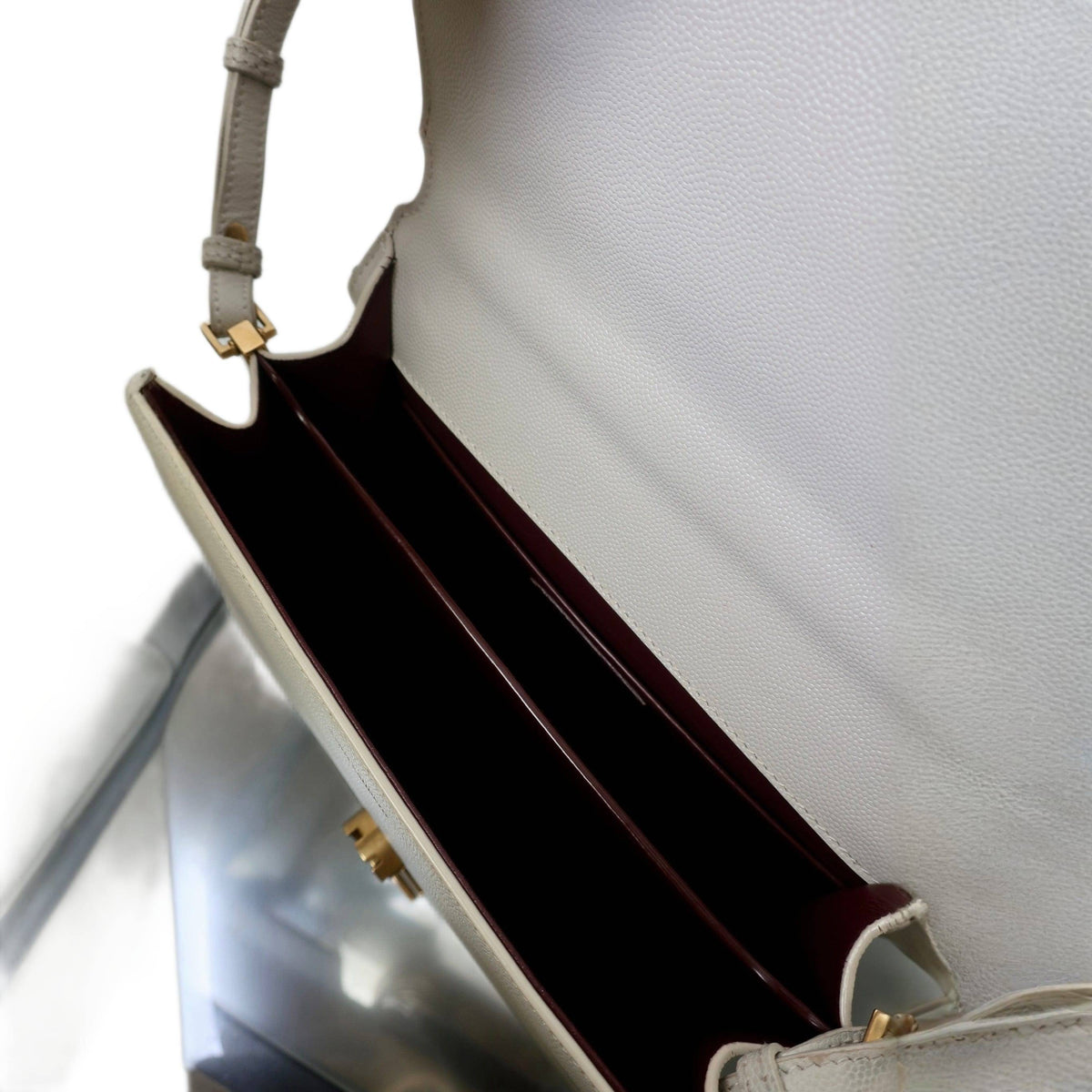 Saint Laurent Cassandra Top Handle Bag
