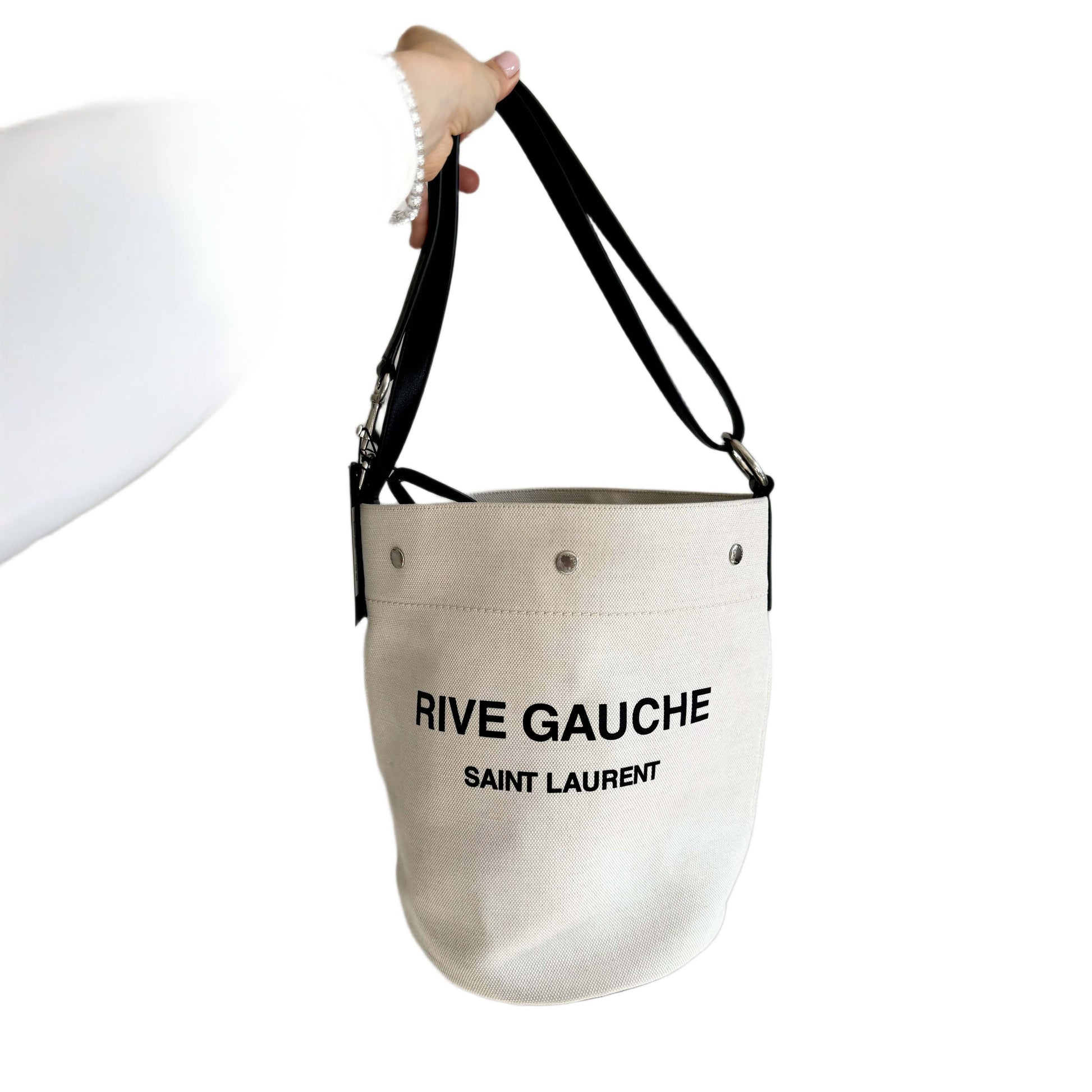 SAINT LAURENT RIVE GAUCHE BUCKET BAG