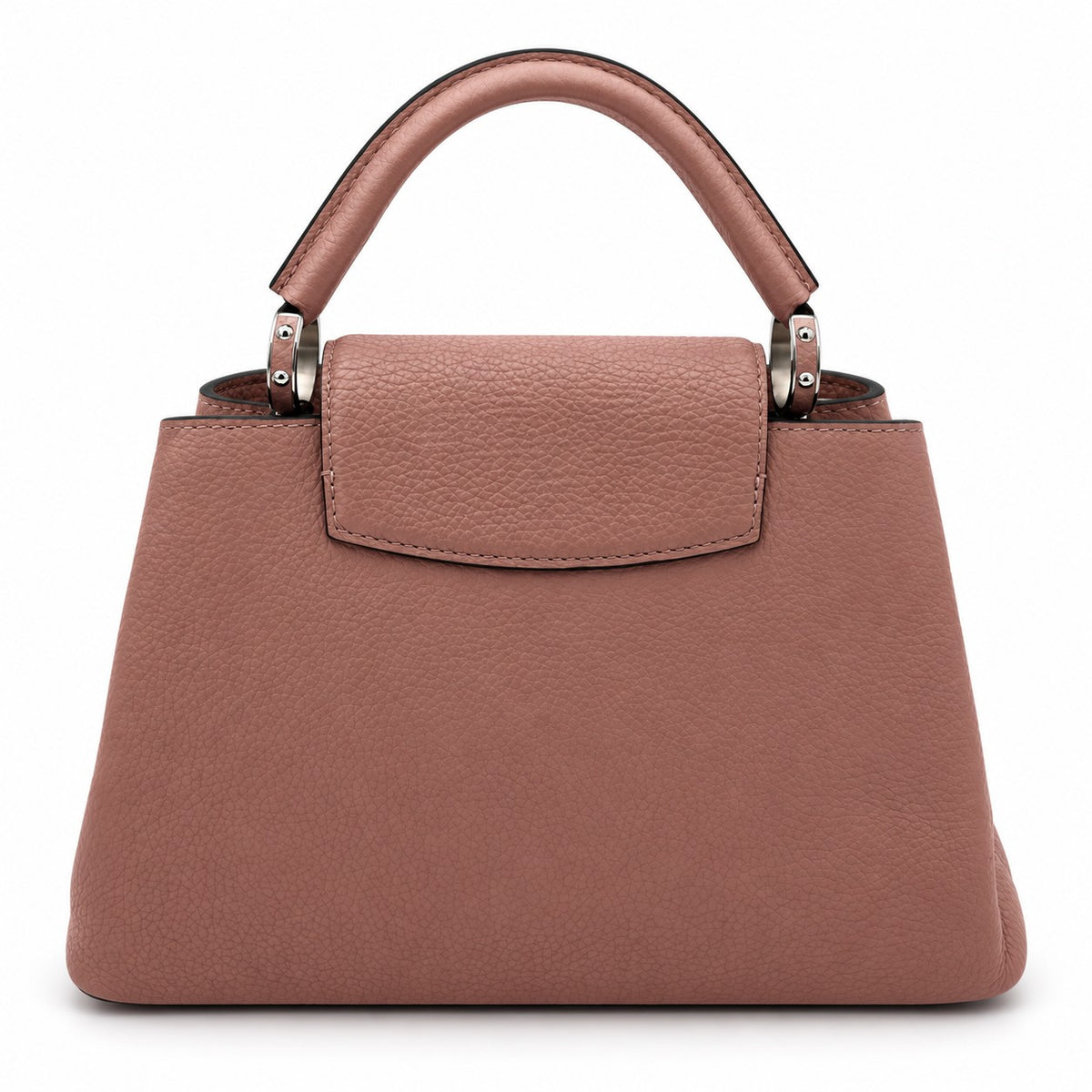Louis Vuitton Taurillon Leather Capucines BB Bag Pink SHW