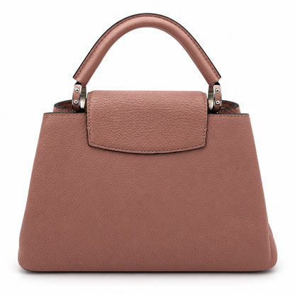 Louis Vuitton Taurillon Leather Capucines BB Bag Pink SHW