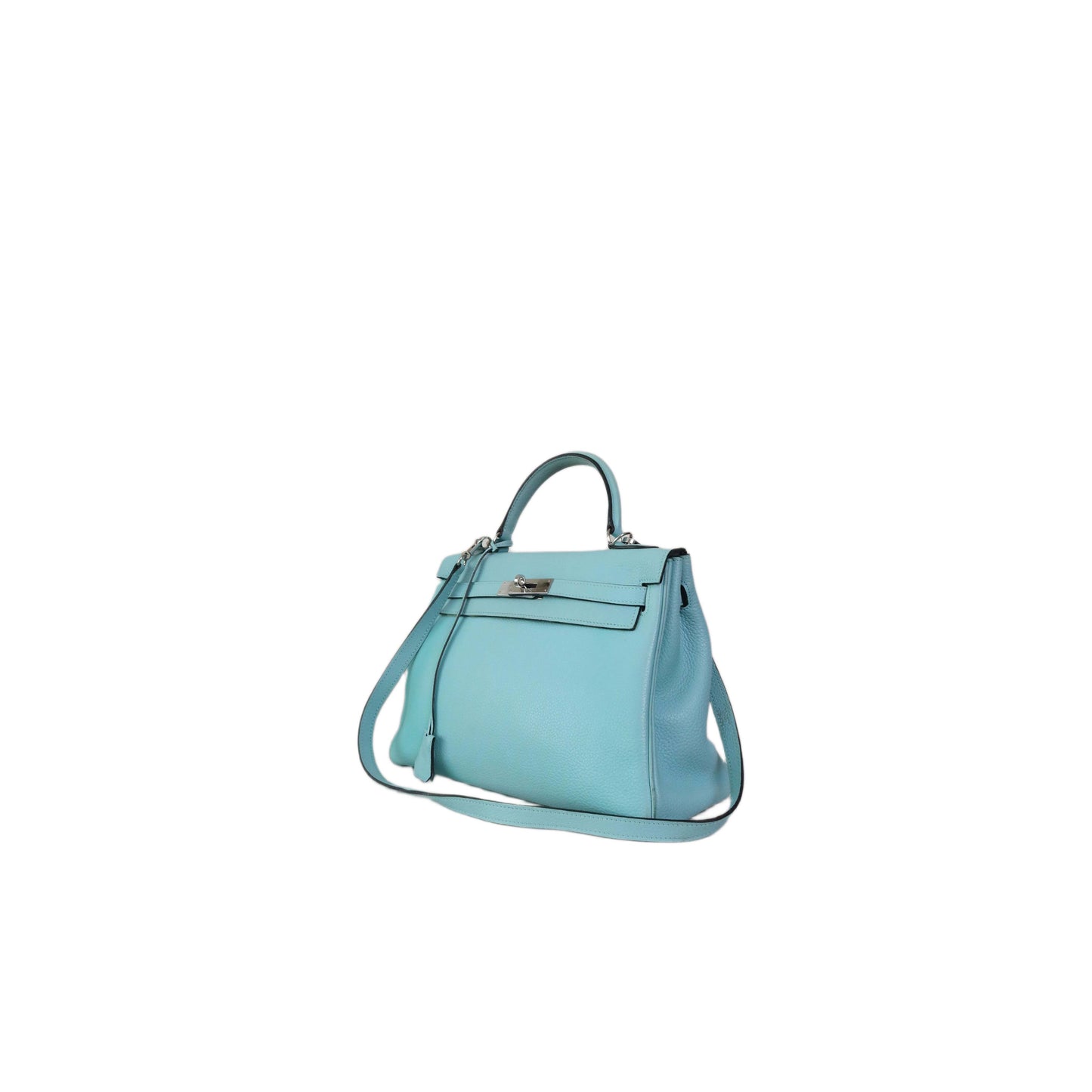 Hermes Taurillon Clemence Leather Kelly Retourne 32