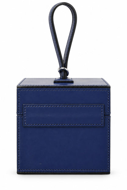Moynat Structured Trunk Bag Navy (Model To Confirm)