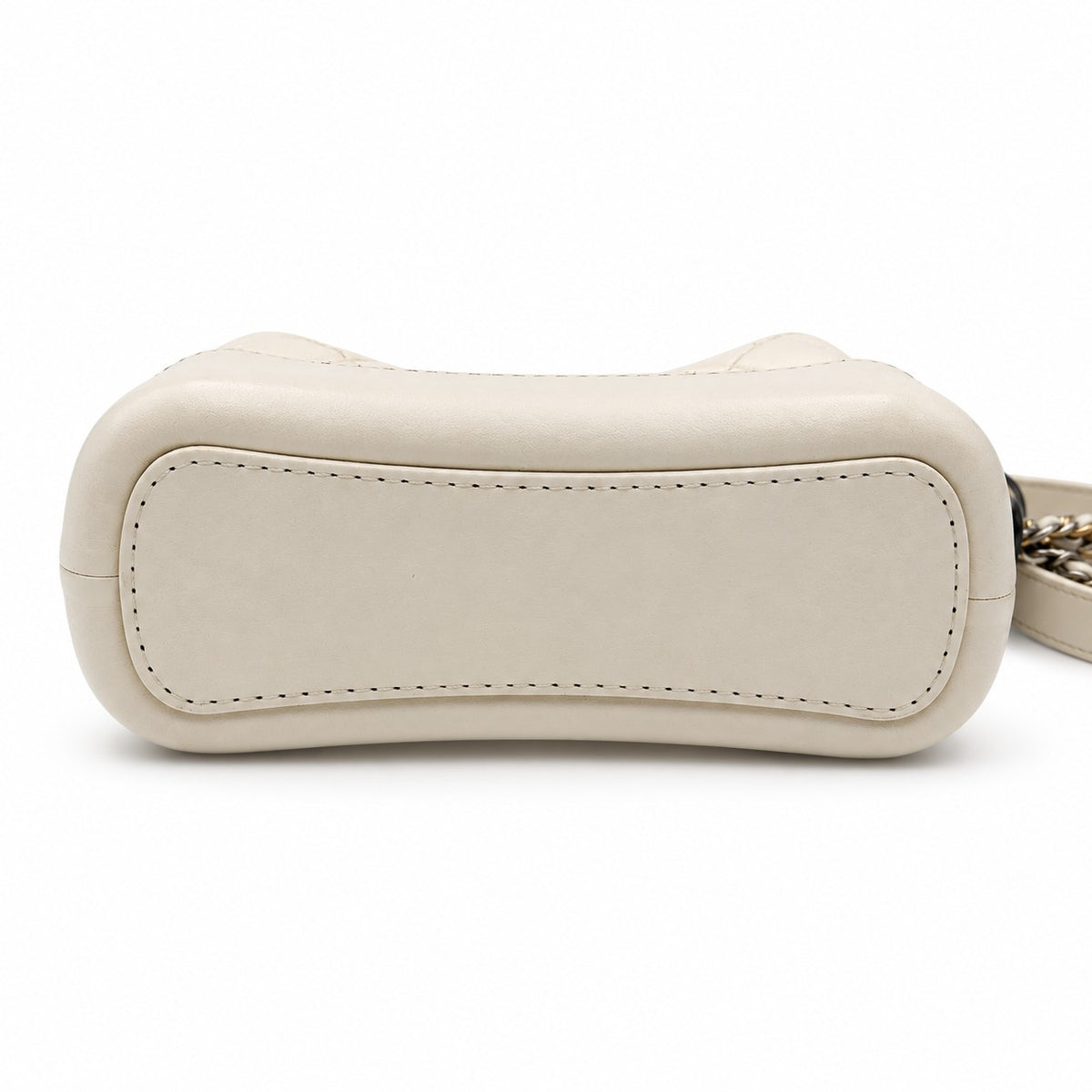 Chanel Quilted Leather Gabrielle Hobo Bag Ivory GHW SHW