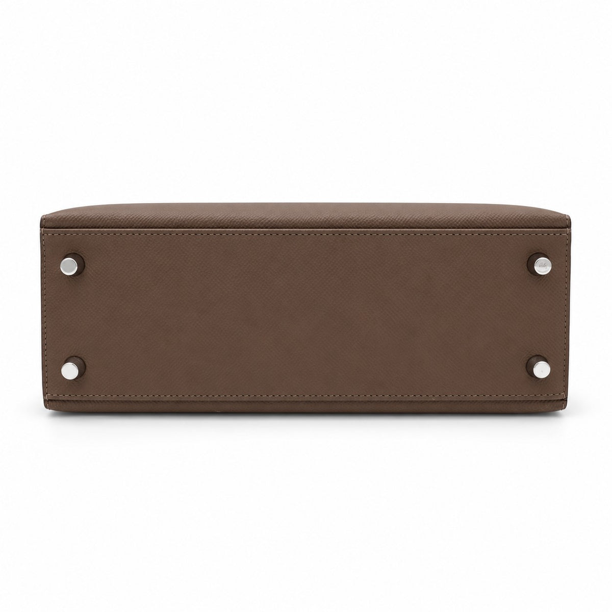 Hermès Kelly Sellier 25 Tri-color Etoupe, Ecorce, Black Epsom Palladium Hardware