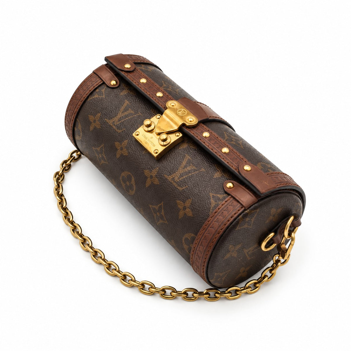 Louis Vuitton Monogram Canvas Papillon Trunk Bag GHW — Microchip version
