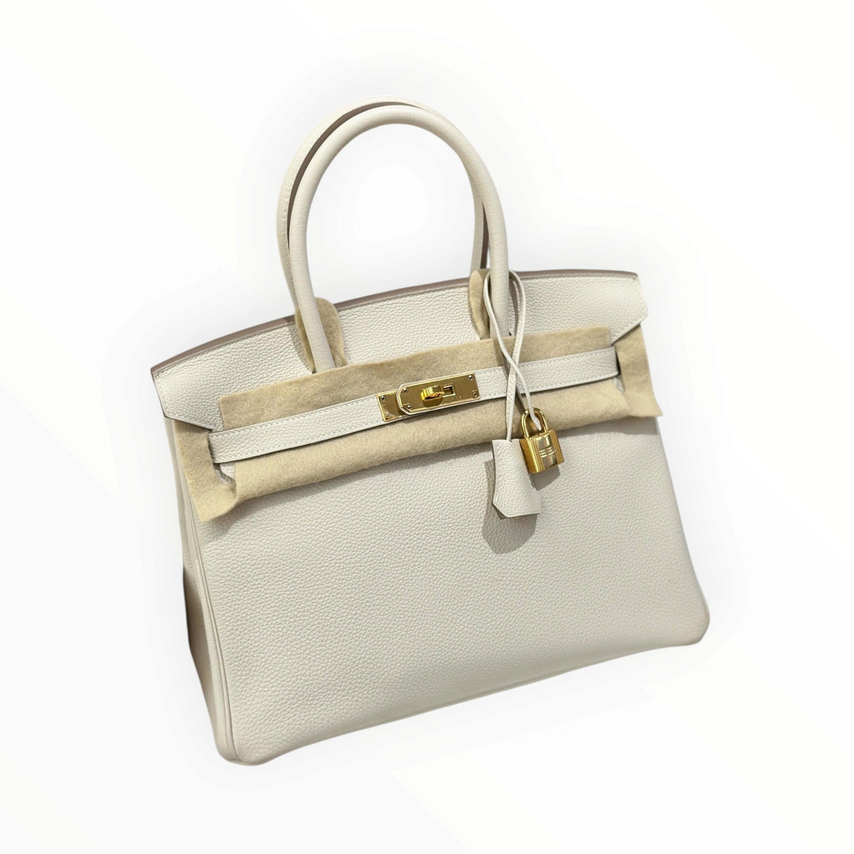 Hermès Birkin 25 Béton Togo Leather ·PHW