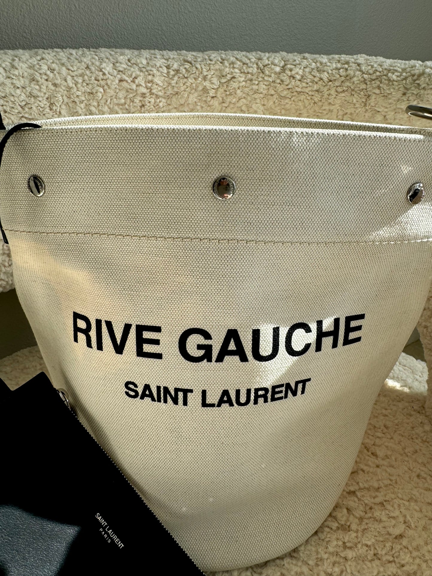 SAINT LAURENT RIVE GAUCHE BUCKET BAG