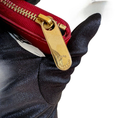 LOUIS VUITTON Monogram Vernis Zippy Zip Around Wallet Coin Purse