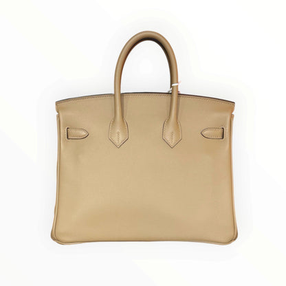 Hermès Birkin 25
Etoupe Swift Leather GHW