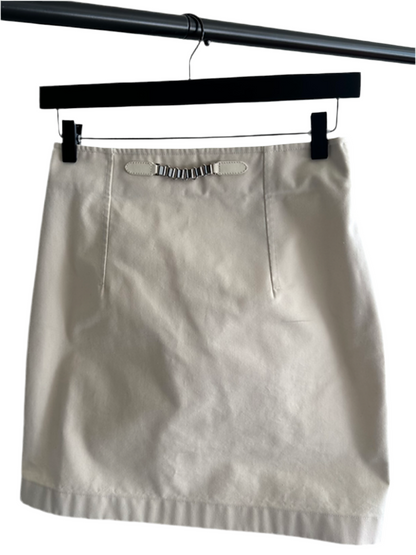 HERMES Cotton Mini Skirt