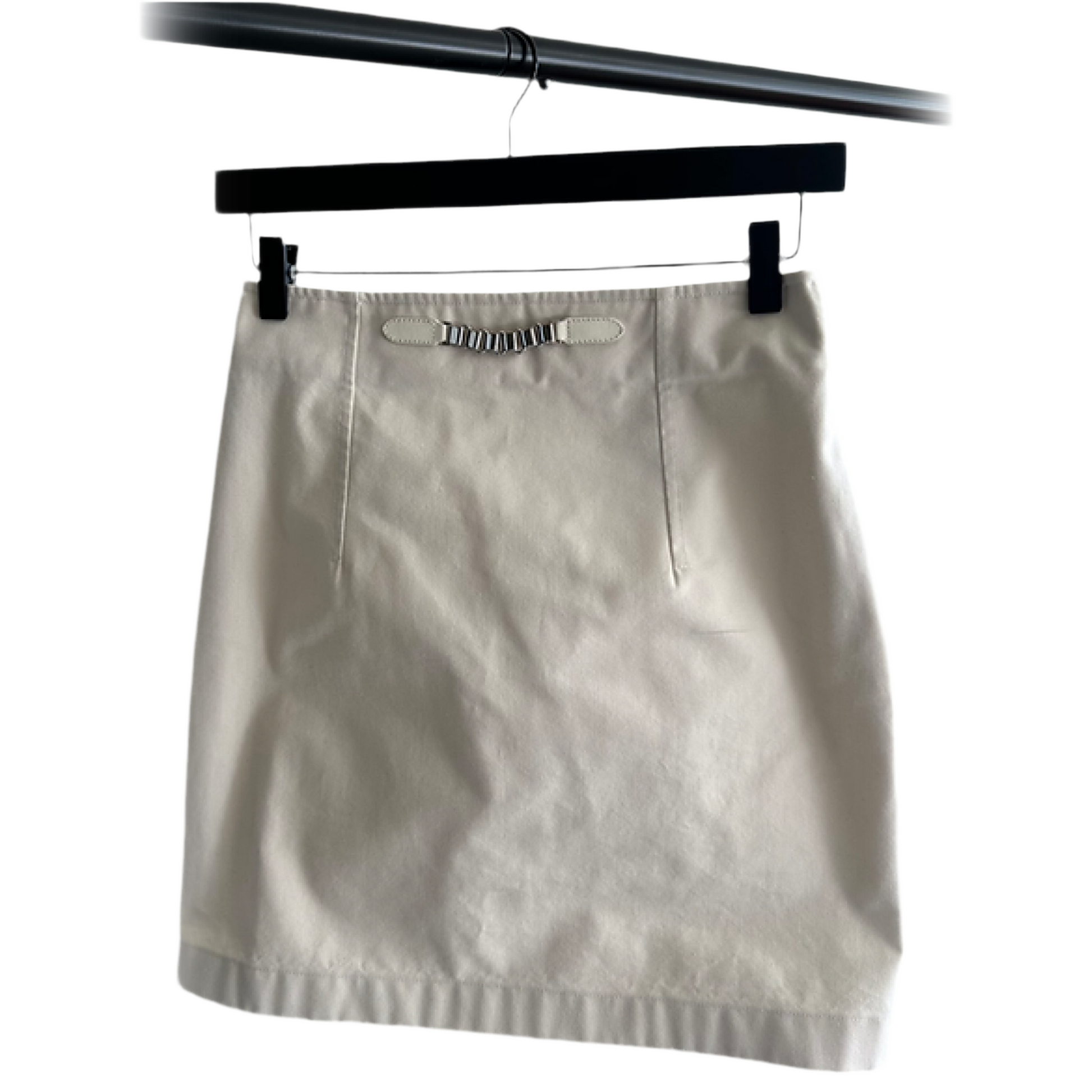HERMES Cotton Mini Skirt