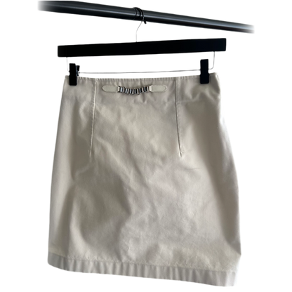 HERMES Cotton Mini Skirt