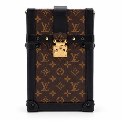 Louis Vuitton Monogram Canvas Vertical Trunk Bag GHW