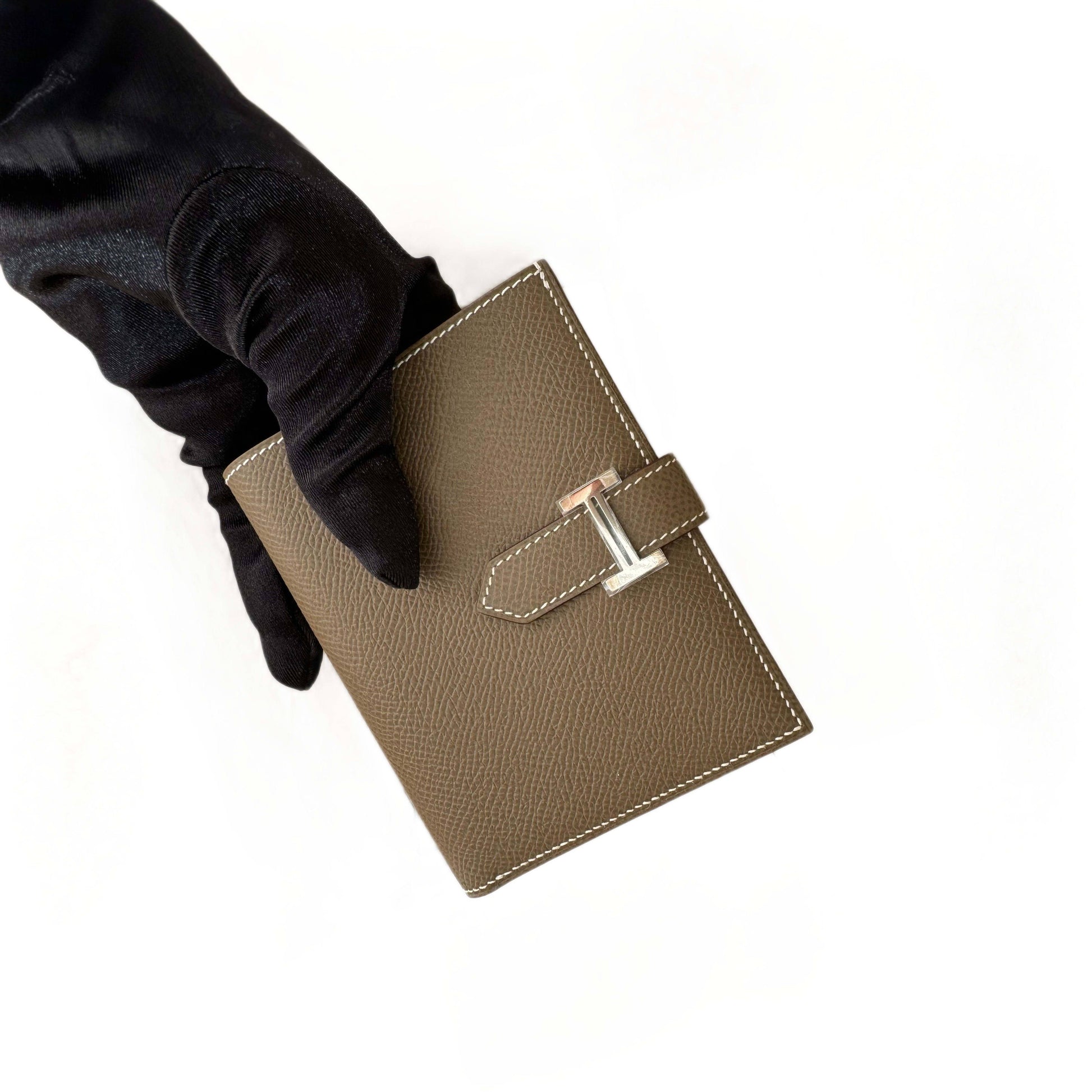 HERMES Epsom Bearn Card Holder Wallet