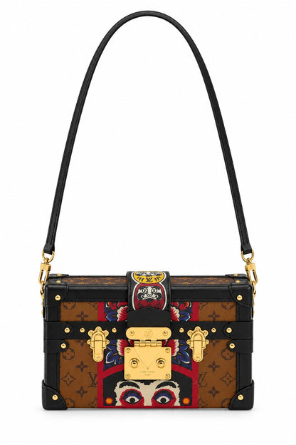 Louis Vuitton Monogram Canvas Petite Malle Multicolor GHW