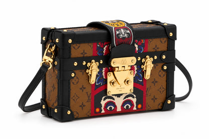 Louis Vuitton Monogram Canvas Petite Malle Multicolor GHW