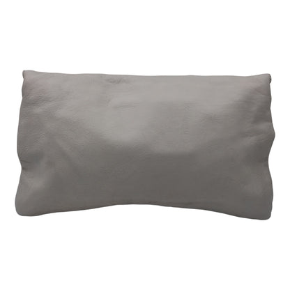 Balenciaga  Cream Leather Clutch / Envelope Bag
