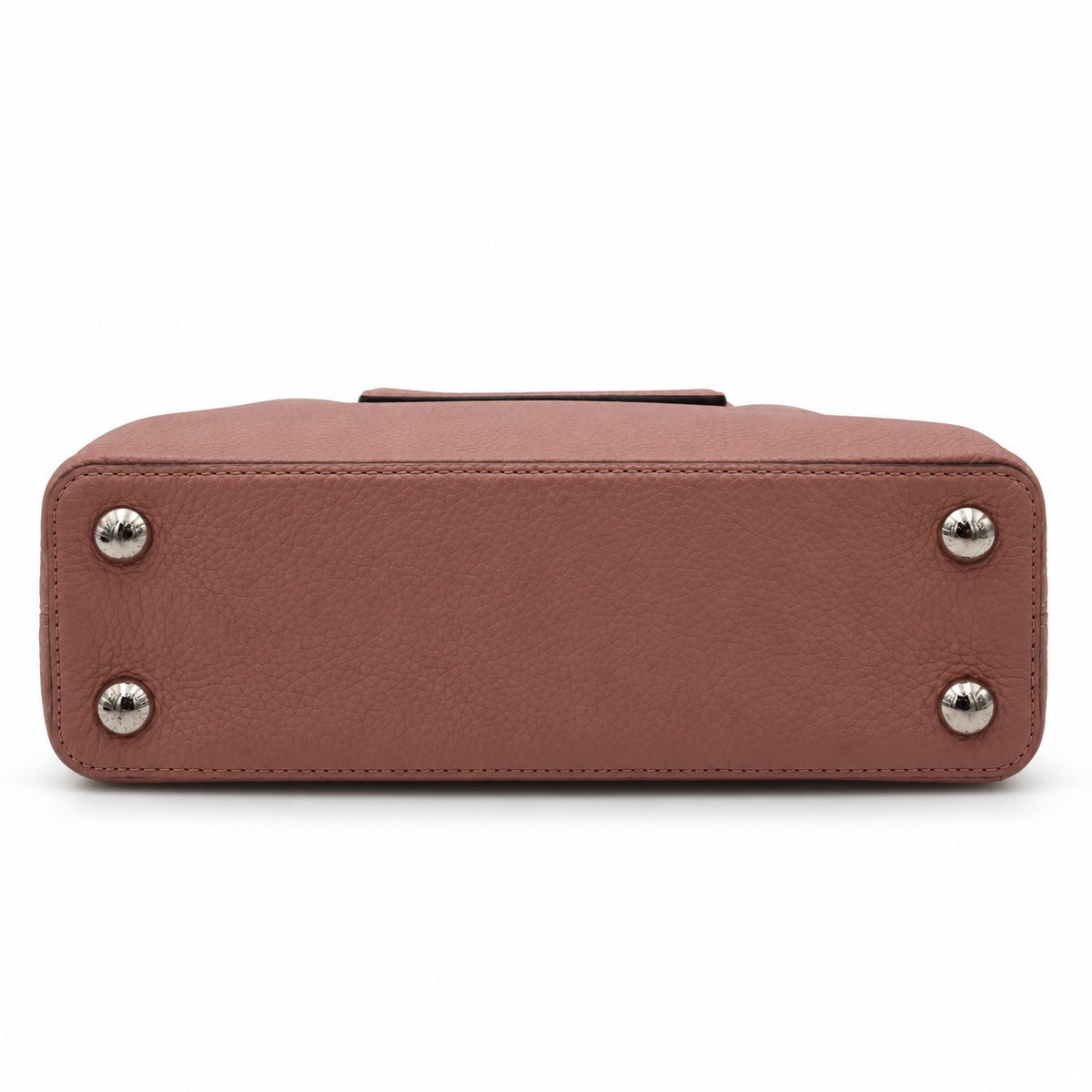 Louis Vuitton Taurillon Leather Capucines BB Bag Pink SHW