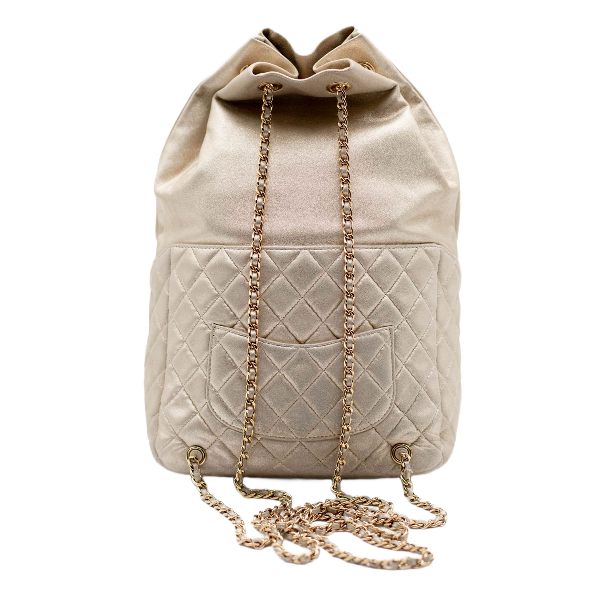 Chanel Seoul Gold Lambskin Backpack
