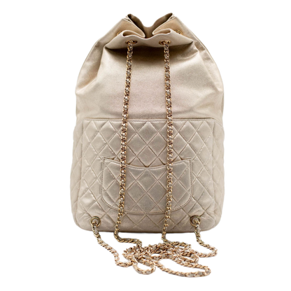 Chanel Seoul Gold Lambskin Backpack