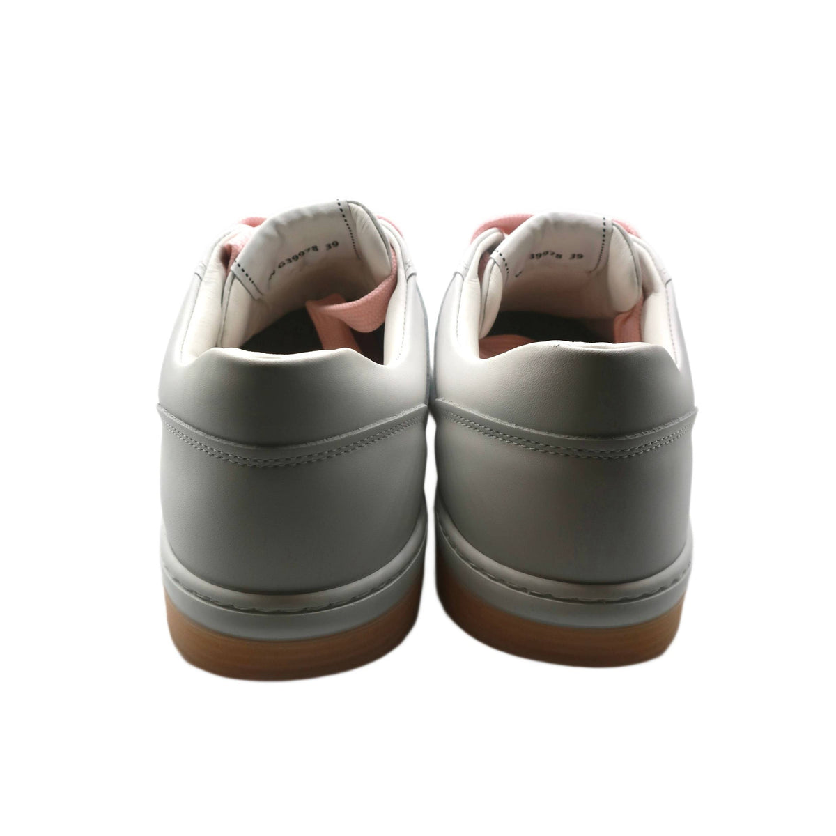 Hermes Knit Suede Goatskin Women's Crew Sneakers 38 Multicolor
