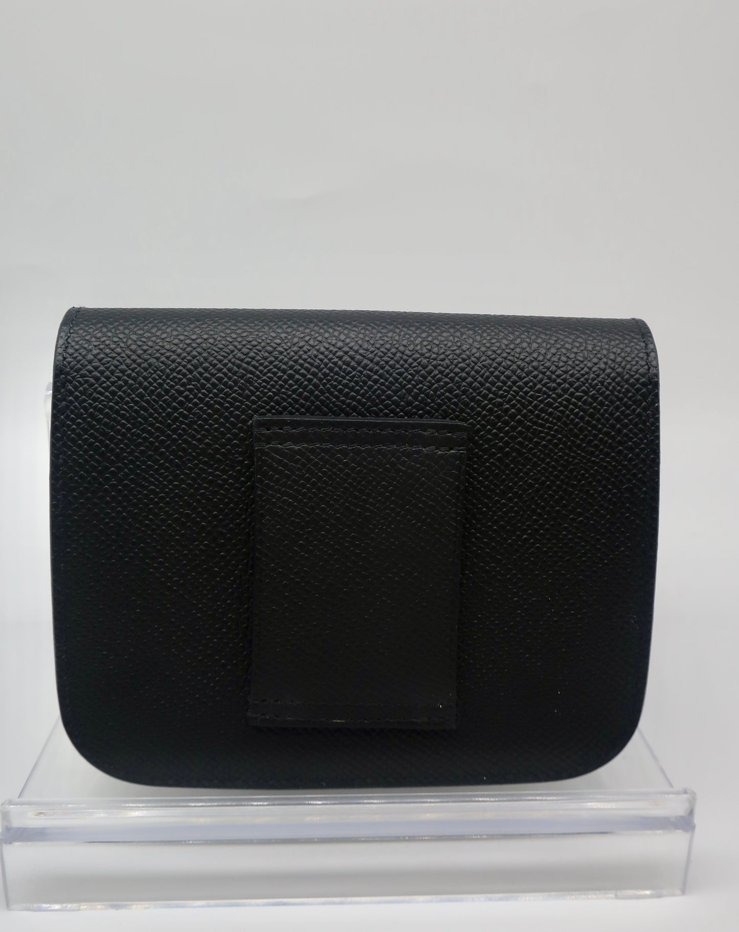 Hermès Black Epsom Constance Slim Wallet