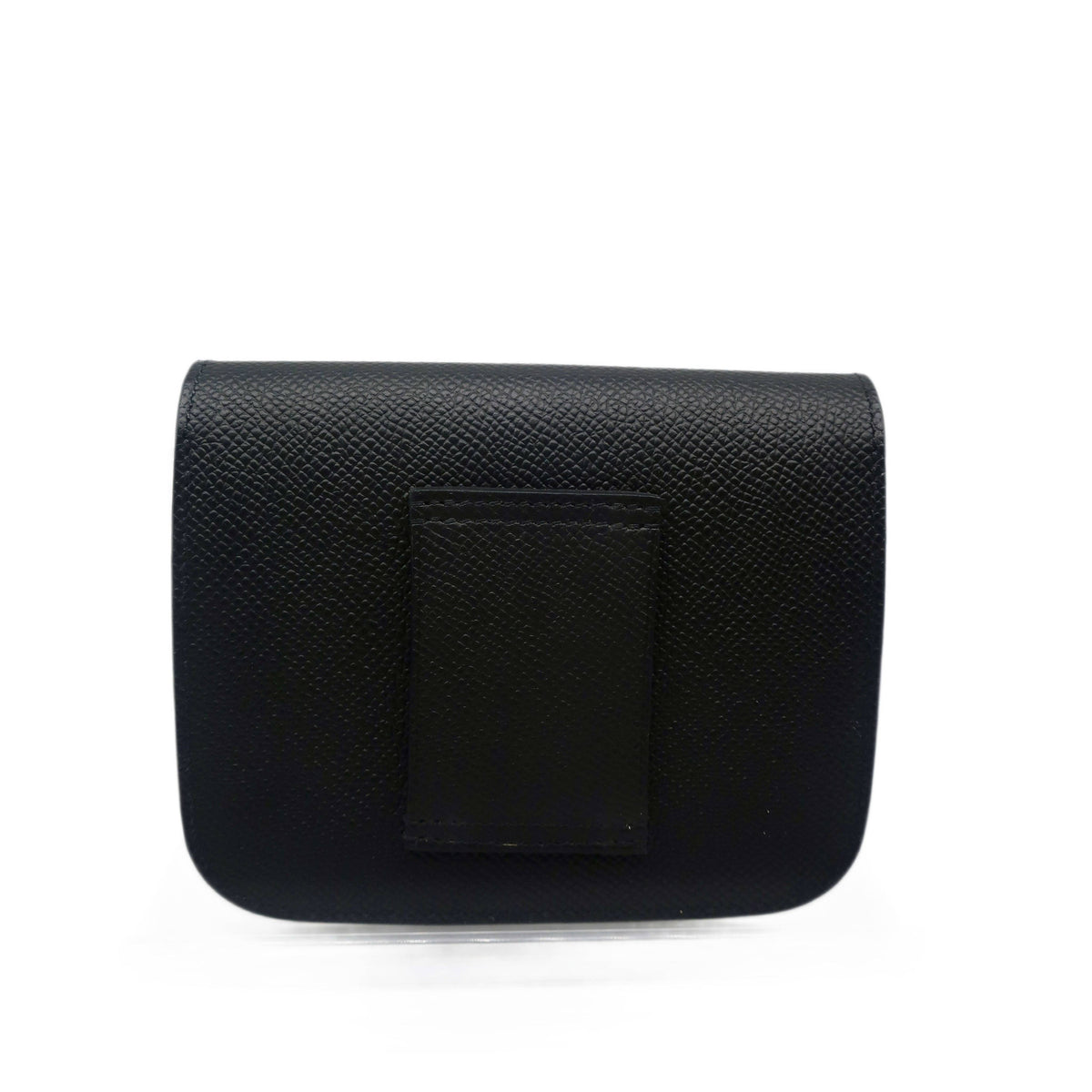 Hermès Black Epsom Constance Slim Wallet