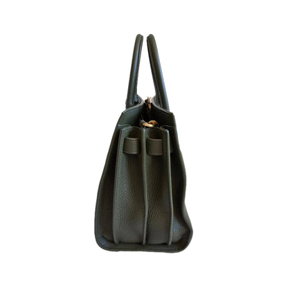SAINT LAURENT Grained Calfskin Nano Supple Sac De Jour Bag