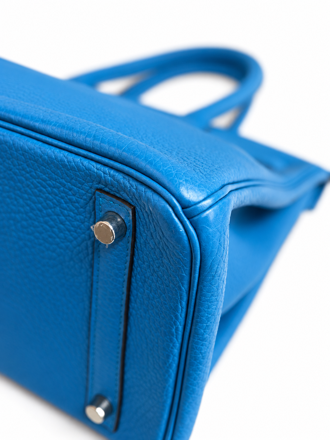 Hermès Birkin 30 Bleu Zanzibar Togo Leather PHW