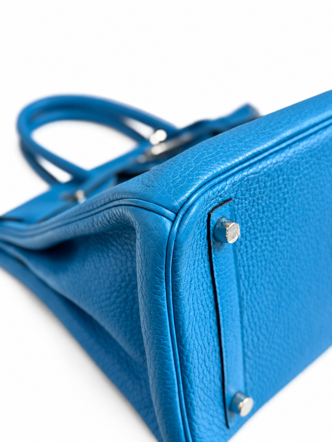 Hermès Birkin 30 Bleu Zanzibar Togo Leather PHW