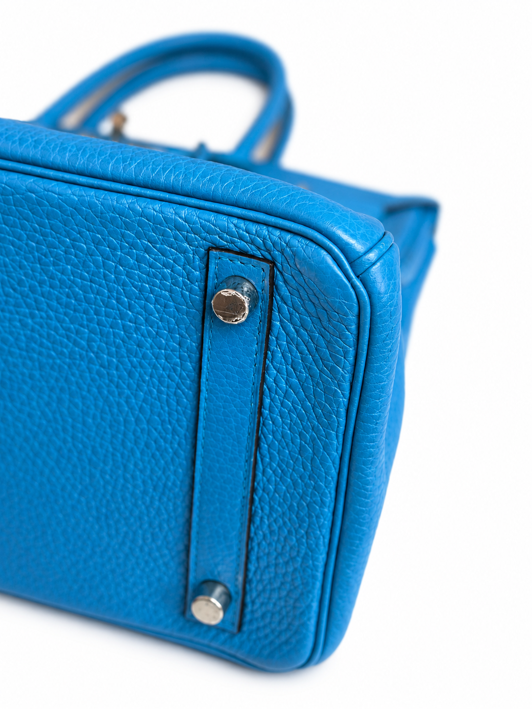 Hermès Birkin 30 Bleu Zanzibar Togo Leather PHW