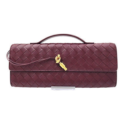 Bottega Veneta Long Andiamo Intrecciato Clutch Bag