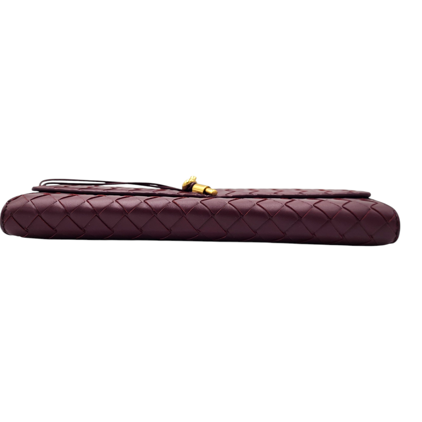 Bottega Veneta Long Andiamo Intrecciato Clutch Bag