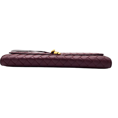 Bottega Veneta Long Andiamo Intrecciato Clutch Bag