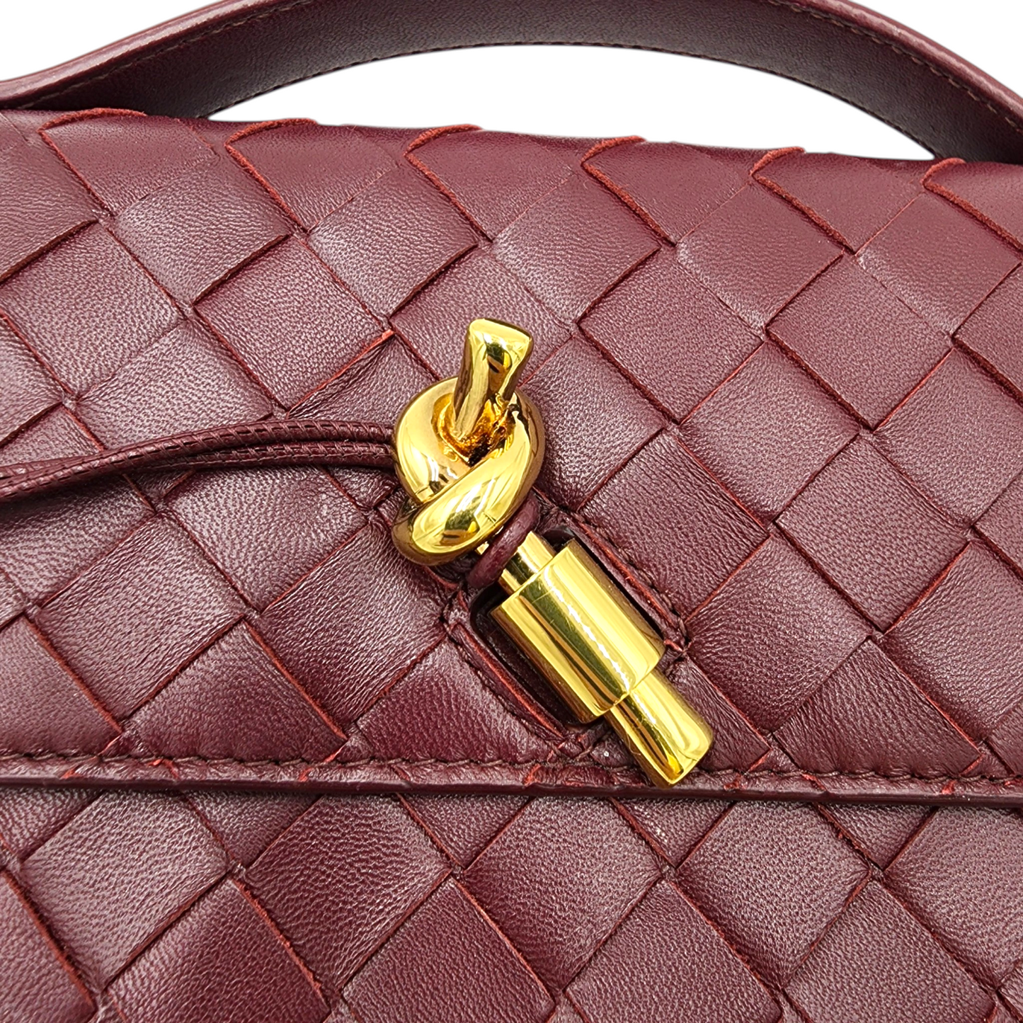 Bottega Veneta Long Andiamo Intrecciato Clutch Bag
