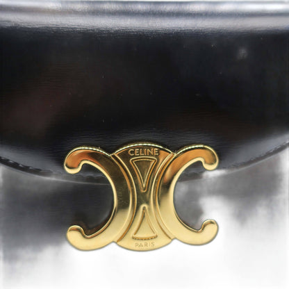 Celine Mini Besace Clea in Shiny Calfskin