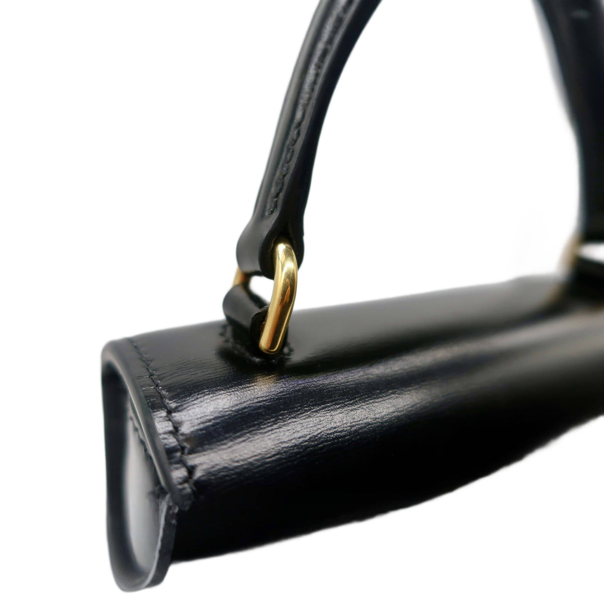Celine Mini Besace Clea in Shiny Calfskin