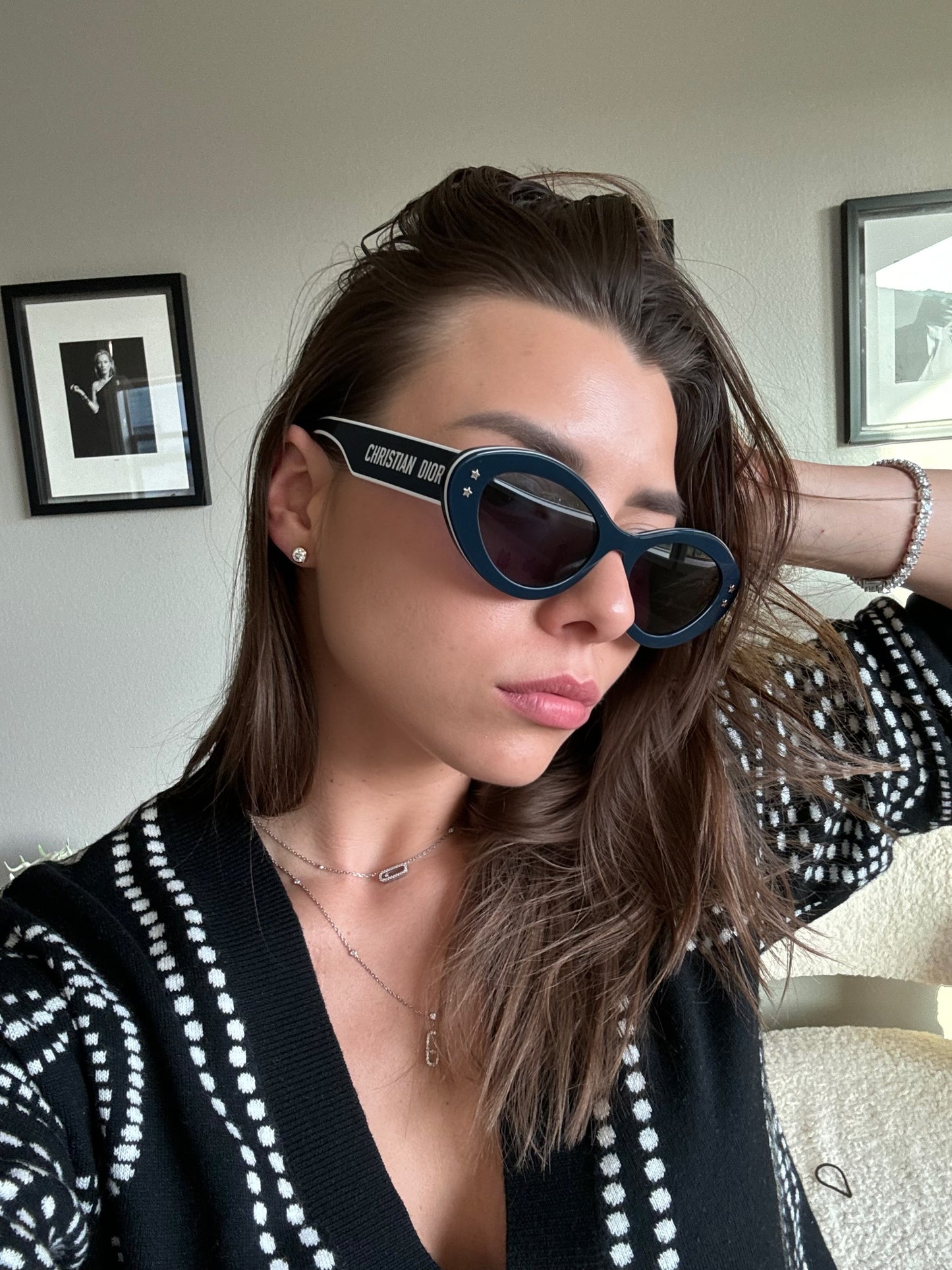 Dior Pacific 53MM Butterfly Sunglasses